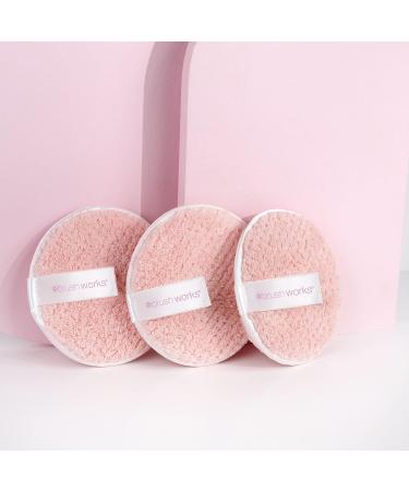 Brushworks HD Reusable Makeup Remover Pad 3-Pack - Eco-Friendly 70g | International Shipping Available - Buy Online on SooperMarket.com