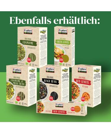 Explore Cuisine Edamame Spaghetti - Gluten-Free & Vegan Pasta 6x200g | Low Carb No Additives Ideal for Celiac Disease - Buy Online on SooperMarket.com