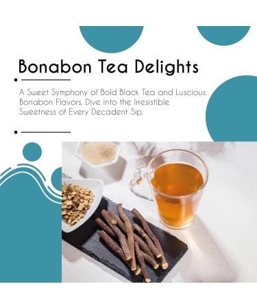 Thames Tea - Premium Flavoured Tea Selection for Luxury British Tea Experience | Liquorice Loose Leaf Tea in Tubebox by Bonabon - Buy Online on SooperMarket.com