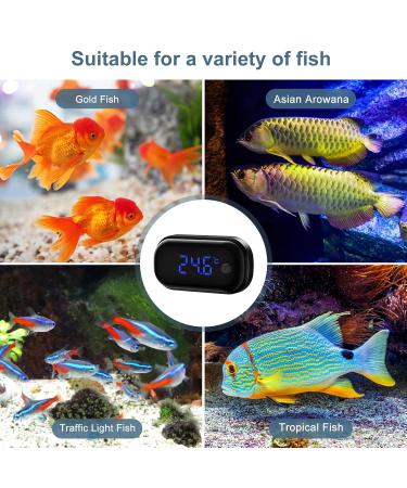 Ankilo Aquarium Thermometer - Digital Touch Screen LED Temperature Meter for Freshwater & Marine Reptiles - Buy Online on SooperMarket.com