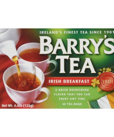 Barry's Tea, Irish Breakfast, 40 Tea Bags (Pack of 6)