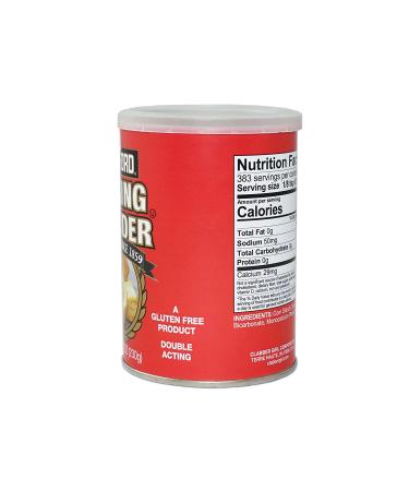 Rumford Aluminum Free Baking Powder 8.1oz Canisters (Pack of 2) - Baking Essential - Buy Online on SooperMarket.com