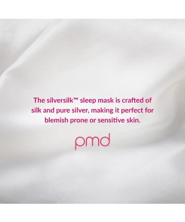 PMD Silversilk Sleep Mask in Rose - Luxurious Eye Mask for Restful Sleep | International Shipping Available - Buy Online on SooperMarket.com