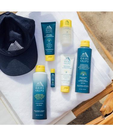 Oars + Alps After Sun Cooling Spray with Aloe Vera and Niacinamide - Green Tea Scent (6 Oz) - Buy Online on SooperMarket.com