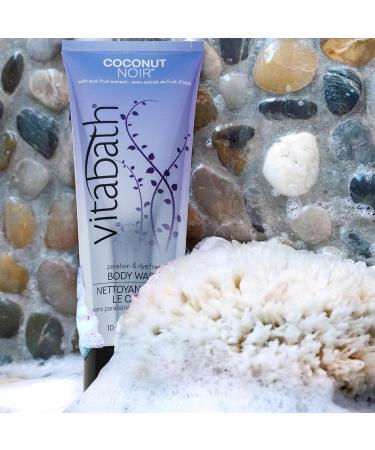 Vitabath Coconut Noir Body Wash & Nourishing Body Polish Set - 10 oz Cruelty-Free & Paraben-Free Formula - Buy Online on SooperMarket.com