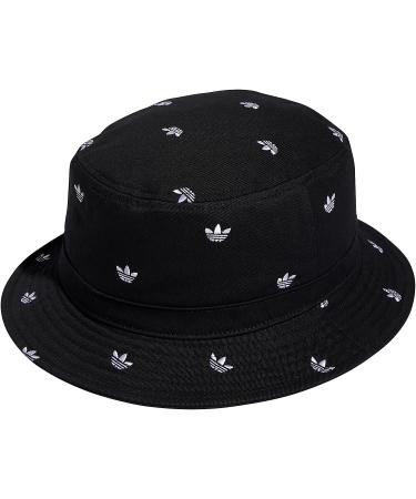 adidas Originals AOP Trefoil Bucket Hat - Unisex, One Size, Black/White - Buy Online on SooperMarket.com