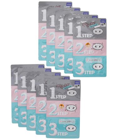 Holika Holika Pig Nose Clear Black Head 3 Step Kit x 10ea