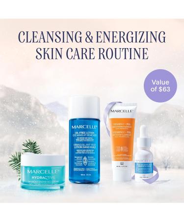 Marcelle Hydractive Holiday Gift Set Hydrating & Energizing Skin Care Routine for All Skin Types Hypoallergenic Fragrance-Free Paraben-Free Cruelty-Free - Buy Online on SooperMarket.com