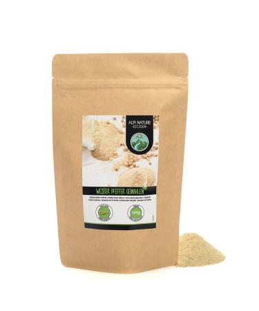Ground white pepper (500g 1.1lb) 100% natural white pepper of course without additives vegan white peppercorns 500 GR