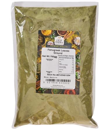 Old India Fenugreek Leaves Ground 750g 750 g (Pack of 1)