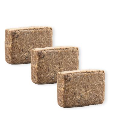 Shea Radiance African Black Soap Bar 3 Pack - Lavender | Best Natural Skin Care for All Skin Types - Buy Online on SooperMarket.com