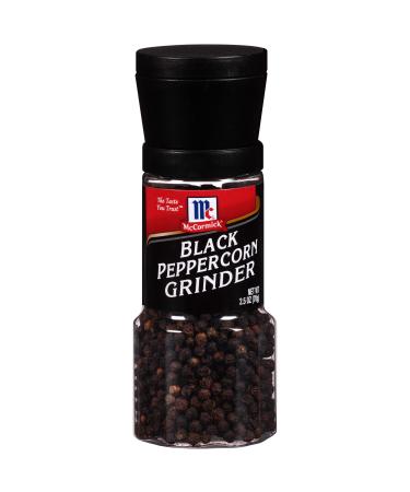 McCormick Black Peppercorn Grinder, 2.5 oz