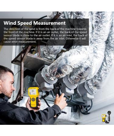 Holdpeak 826A Digital Wind Speed & Temperature Meter | Data Logger | International Shipping Available - Buy Online on SooperMarket.com