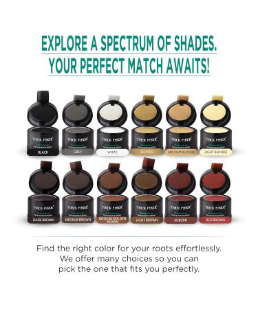 Thick Fiber Root Touch Up Powder - Auburn - Buy Online on SooperMarket.com