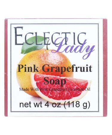 Eclectic Lady Pink Grapefruit Glycerin Soap 4 oz Bar