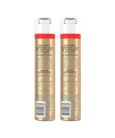 L'Oreal Paris Hair Care Elnett Satin Extra Strong Hold Hairspray For Color Treated Hair Long Lasting Plus Humidity Resistant Hair Spray 11 oz (Pack of 2) Fresh 11 Ounce (Pack of 2) - Buy Online on SooperMarket.com