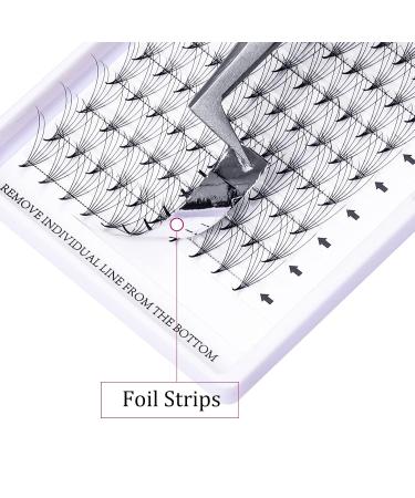 Shop 6D 0.07mm C Curl 12mm Premade Russian Volume Eyelash Extensions | Artificial Lashes for Stunning Volume - Buy Online on SooperMarket.com