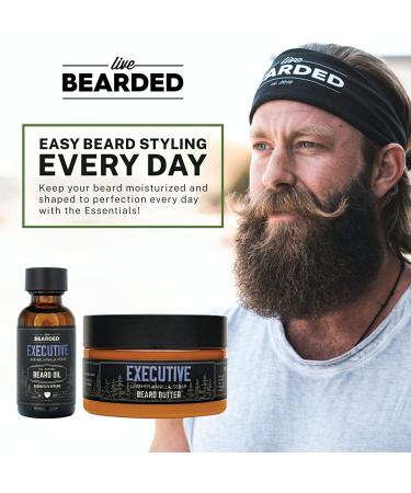 Live Bearded Canyon Beard Oil & Butter Grooming Kit - Natural Ingredients for Beard Growth - Made in USA - Buy Online on SooperMarket.com