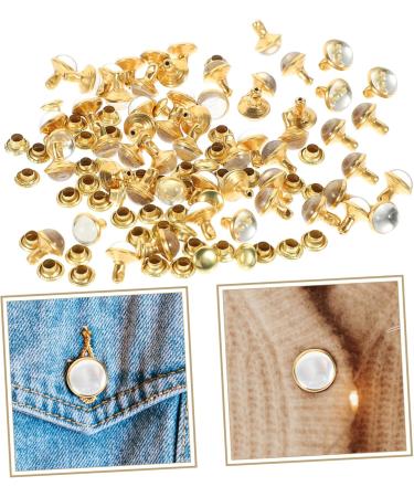 STOBOK 150 pcs Studs Shoe Clothing Crafts Rivet Kit Spikes Rivets Bag Stud Craft DIY Accessories for 0.9X0.7cmx3pcs As Shownx3pcs - Buy Online on SooperMarket.com
