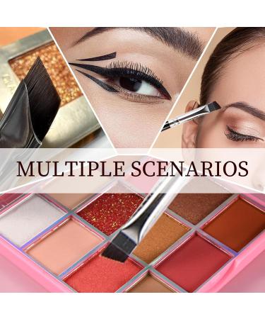 Fine Angle Eyeliner Brush - Precision Makeup Brush for Gel Eye-Liner - Superior Quality Ultra-Fine Synthetic Bristles for Eyebrows Eyes Eyelash - Buy Online on SooperMarket.com