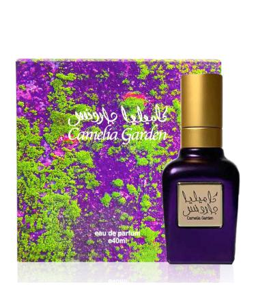 CAMELIA GARDEN 40mL Perfume for Men and Women with Fresh Fruits Subtle Florals Deep Wood Leather and Oud by Al Maghribi Dubai - Buy Online on SooperMarket.com