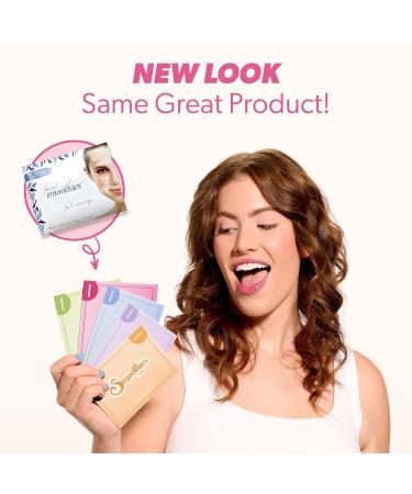 Facial Smoothies LONG Wrinkle Remover Strips - 48 Forehead Anti Wrinkle Patches - Buy Online on SooperMarket.com