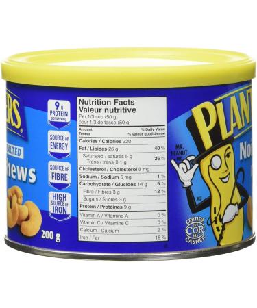 Planters Cashews Unsalted 200g - Buy Online on SooperMarket.com