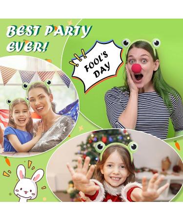 Cute Frog Headband Spa Headband for Girls and Women - Green Frog Eye Makeup Headband - Buy Online on SooperMarket.com
