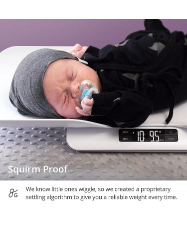 Greater Goods Smart Baby Scale | Accurately Chart Baby's Progress | In-House Algorithm for Wiggly Babies | Infant & Toddler Scale (Bluetooth Connected) - Buy Online on SooperMarket.com