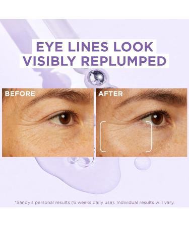 L'Or al Paris Revitalift Filler Eye Serum 20ml - 2.5% Hyaluronic Acid & Caffeine | Replumps, Brightens, De-Puffs - Buy Online on SooperMarket.com