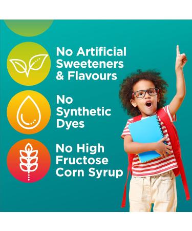 Centrum Junior MultiGummies Tropical Fruit Multivitamin and Multimineral Supplement Pineapple-Mango Dragonfruit and Passionfruit Flavours 60 count - Buy Online on SooperMarket.com