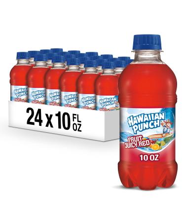 Hawaiian Punch Fruit Juicy Red, 10 Fluid Ounce Bottle, 6 Count (Pack of 4) Fruit Juicy Red 10 Fl Oz (Pack of 24)