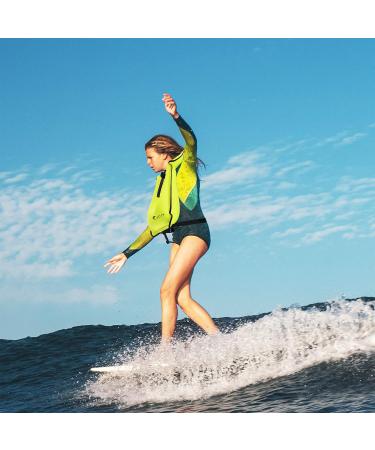 Adjustable Inflatable Snorkel Vest for Adults and Kids - Green | Water Sports Safety Gear | SOLY - Buy Online on SooperMarket.com