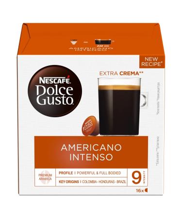 Dolce Gusto Americano Intenso Coffee Pods 16 Capsules Coffee 16 Count (Pack of 1)