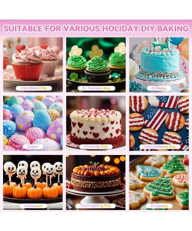 Buy Wwtop 5 Gel Food Color Set - 25g x5 | Sugar-Free Cake & Fondant Coloring | Ideal for Macarons Drinks & Easter Eggs - Buy Online on SooperMarket.com
