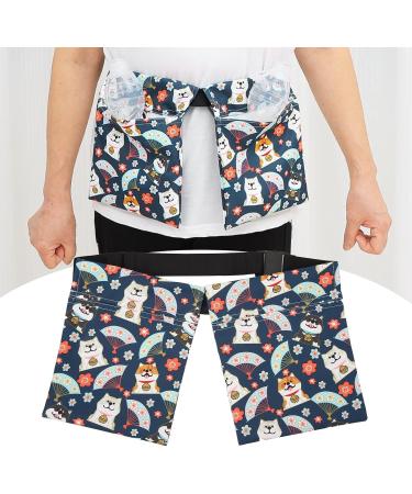 Elastic Drain Holder Bag for Mastectomy - Adjustable Length Cute Dog Pattern Cartoon Design - Buy Online on SooperMarket.com