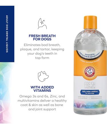 Arm & Hammer Fresh Spectrum Dental Water Additive White 16.9 Fl Oz (Pack of 1) - Buy Online on SooperMarket.com