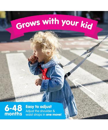 Trunki ToddlePak - Felix Fox Red Baby Walking Reins & Toddler Safety Harness - Buy Online on SooperMarket.com