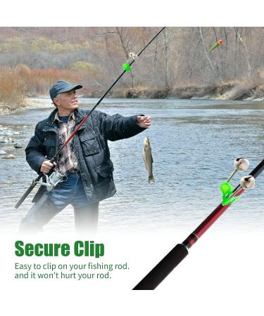 Honoson 200 Pcs Plastic Fishing Bells - Clip on Rod Alarm for Fish Bite Indicators - Buy Online on SooperMarket.com
