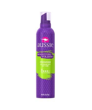 Aussie Headstrong Volume Mousse Maximum Hold 6 oz
