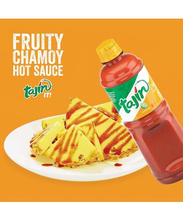 Tajin Fruity Chamoy Hot Sauce 15.38 oz - Pack of 2 | Tangy and Spicy Flavor | 15.38 Fl Oz - Buy Online on SooperMarket.com