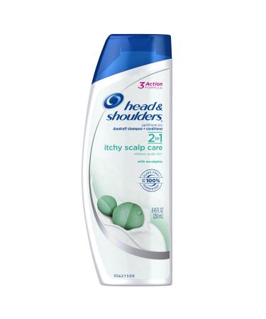 Head and Shoulders Itchy Scalp Care with Eucalyptus 2-in-1 Anti-Dandruff Shampoo + Conditioner 8.45 Fl Oz Eucalyptus 2in1