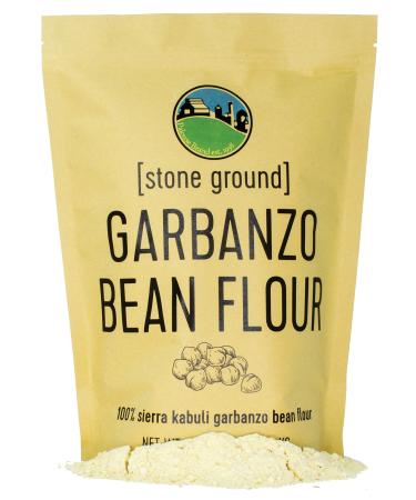 Garbanzo Beans aka Chickpeas or Ceci Beans | Non-GMO Project Verified | 100% Non-Irradiated | Certified Kosher Parve | USA Grown | Field Traced Flour | Kraft Bag) 3 Pound (Pack of 1)