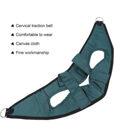 Cervical Traction Belt Cervical Neck Traction Device Strong Breathable Neck Overhead Traction Stretcher Portable Over Door Device for Neck Pain Relief for Arthritis Physical Therapy Home - Buy Online on SooperMarket.com