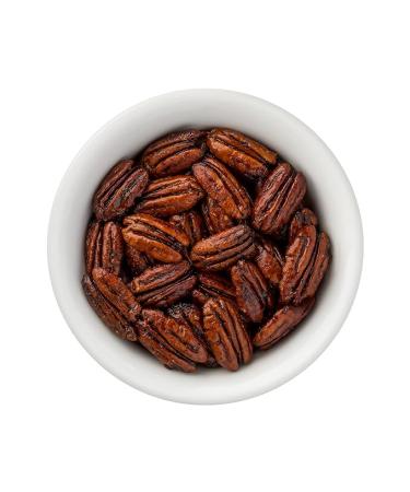 Honey Glazed Praline Cinnamon Pecans - 2 Lbs Non-Dairy  Small Batch Roasted  All Natural  Lactose Free | Farm Fresh Nuts - Buy Online on SooperMarket.com