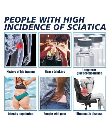 12pcs Sciatica Pain Relief Patches | Plant Extract | Knee Joint Soreness | Men & Women - Buy Online on SooperMarket.com