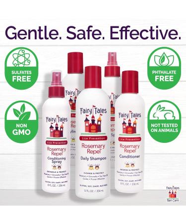Fairy Tales Rosemary Shampoo for Kids 12 Fl Oz - Pack of 2 | Gentle & Nourishing Formula - Buy Online on SooperMarket.com