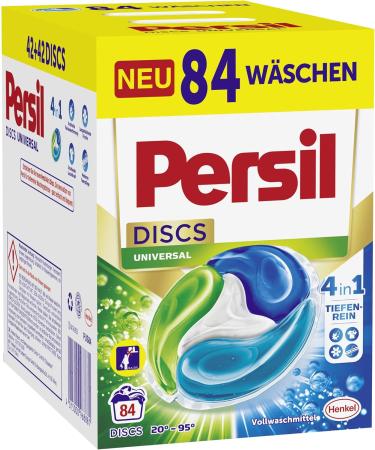 Buy Persil 4in1 DISCS Universal Laundry Detergent - 84 Wash Loads (2.1 kg) | International Shipping Available - Buy Online on SooperMarket.com