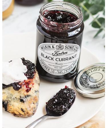 Tiptree Black Currant Preserve 12oz Jar - Pack of 1 | Black Currant Spread - Buy Online on SooperMarket.com