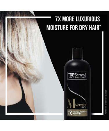 TRESemm Moisture Rich Shampoo with Pump - 39 oz | Hydrating Hair Care for All Hair Types - International Shipping Available - Buy Online on SooperMarket.com